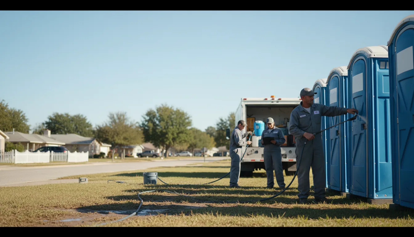 Long-Term Portable Toilet Rental in Hobbsville, NC near me